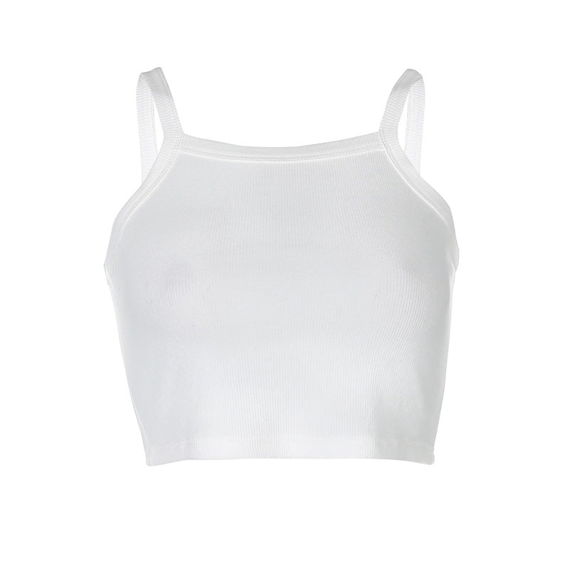 Women's Sexy Solid Color Slim Camisole Top