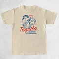 Enjoy Tequila Retro Graphic Tees Women Cute Funny Alcoh