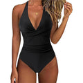 2025 Print One Piece Swimsuit Women Sexy Pleated Bathing Suit Leopard Printed Bodysuit Bikini Set Summer Fashion New Beachwear